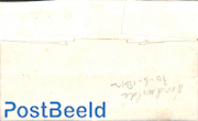 Folding letter from Noordwolde to Diever
