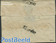Folding cover to Amsterdam with Haarlem mark