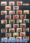 Lot with (unofficial) stamps on topic: Fire fighters **/o