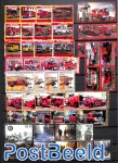 Lot with (partly unofficial) stamps on topic: Fire fighters **/o